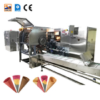 PLC Ice Cream Cone Making Machine 47 Baking Pans Large Food Production Equipment