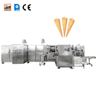 PLC 1.5KW Barquillo Cone Baking Machine Snack Food Machinery