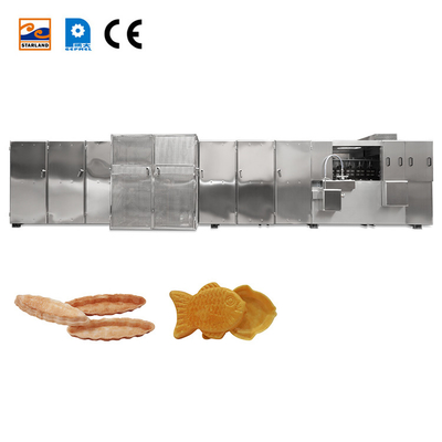Multifunctional Automatic Wafer Biscuit Making Machine Monaka Wafer Production Line