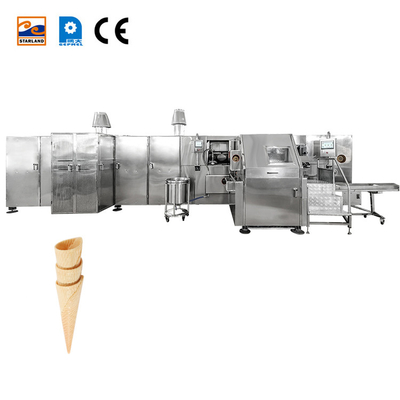 Automatic Barquillo Cone Production Line Multi Function Baking Machinery