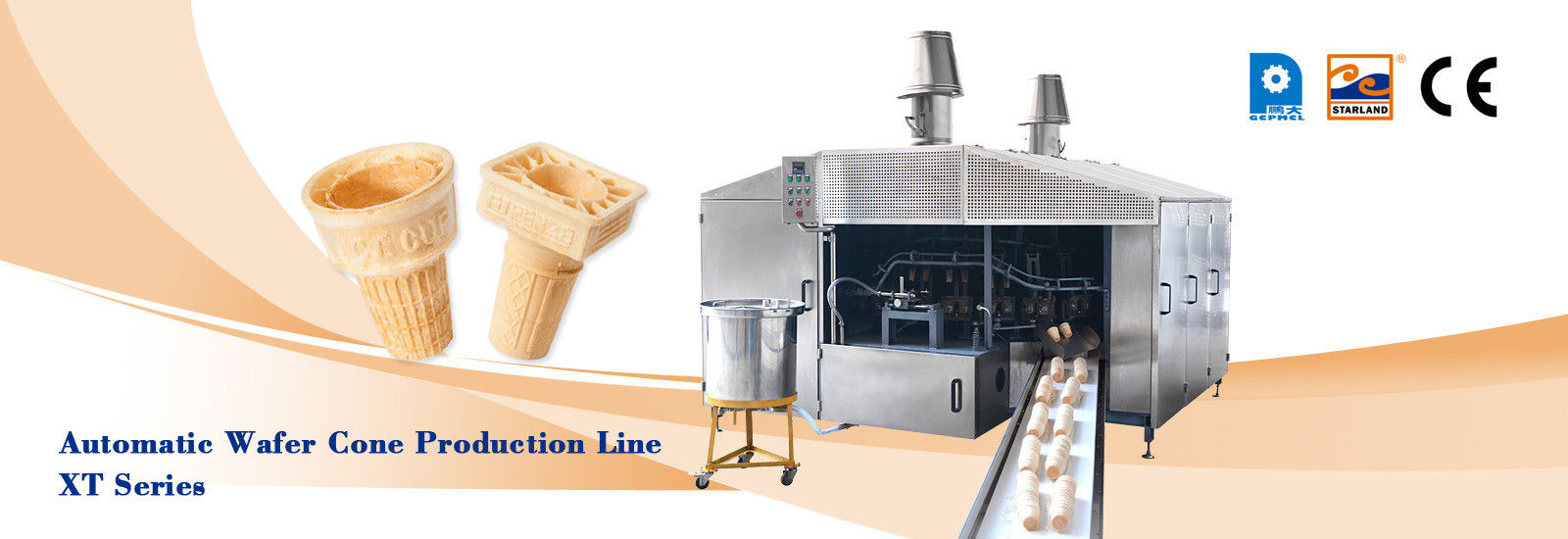 quality Roller Sugar Cone Production Line factory