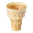 Shape Customized Ice Cream Wafer Cones 78mm Length QS Approved