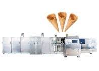 High Speed Roller Sugar Cone Production Line , Ice Cream Production Machine With Star - Reel System
