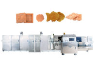Full Automatic Waffle Cone Production Line For Making Waffle Basket Oven Type