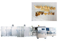 Fully Automatic Industrial Ice Cream Production Line With 61 Baking Plates Customized