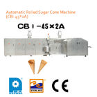 High Speed Ice Cream Cone Production Line Energy Efficiency 2.0hp 1.5kW
