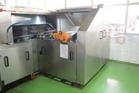 Full automatic commercial ice cream waffle cone maker machine of 71 baking plates (9m long)