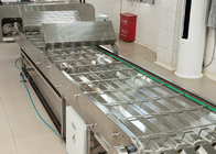 Commercial Baking Electric Marshalling Cooling Conveyor Field Installation
