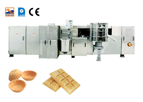 Automatic Wafer Biscuit Production Line Stainless Steel Waffer Biscuit Machine