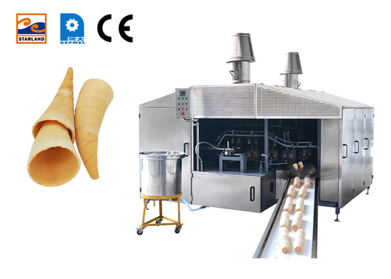 28 Plates Wafer Cone Production Line Commercial Industrial Wafer Maker Machine