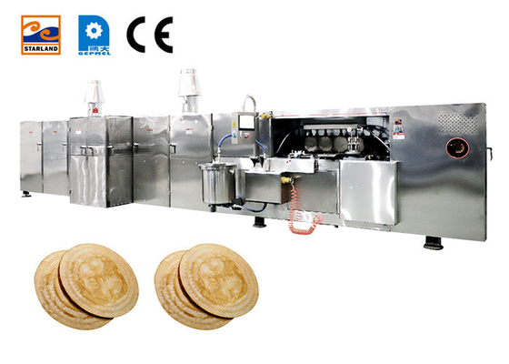 Stainless Steel Automatic Wafer Production Line Obleas Making Machine With CE