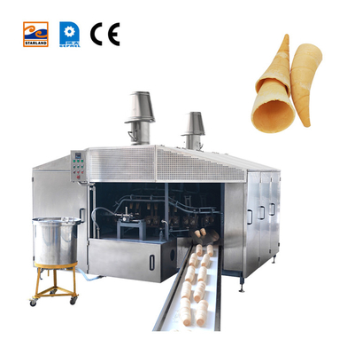 Standard Automatic Wafer Cone Baking Machine With One Year Warranty