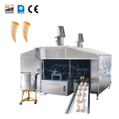 1.0HP 0.75kw Wafer Cone Machinery PLC Gourmet Food Machinery