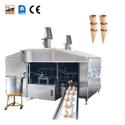 Premium Wafer Cone Production Line 28 Baking Plates Automatic 0.75kw