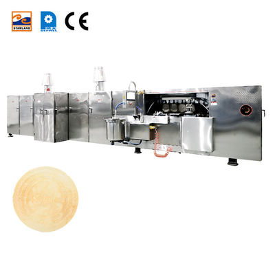 CE Certified Automatic Wafer Baking Machine For Obleas Production