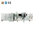PLC Control Snack Production Equipment For Waffle Basket Manufacturing