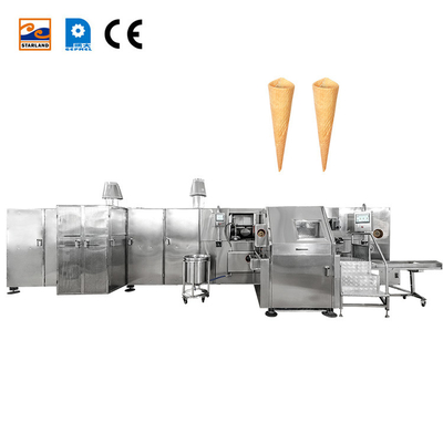 55 Baking Plates Cone Machinery Multi Function Baking Machine