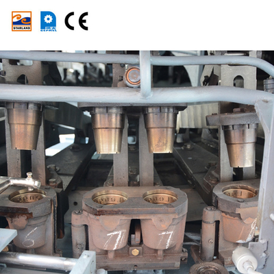 1.0HP 28 Plates Wafer Cone Production Line Bakery Equipment For Wafer Cone Making