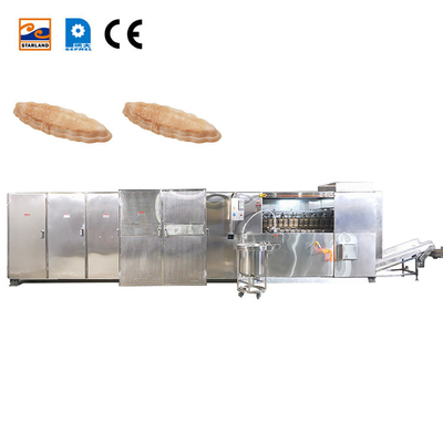 39 Baking Plates Automatic Monaka Wafer Production Line Precise Temperature Control