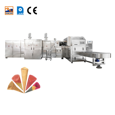 121 Baking Plate Automatic Ice Cream Cone Production Line Advanced Technology