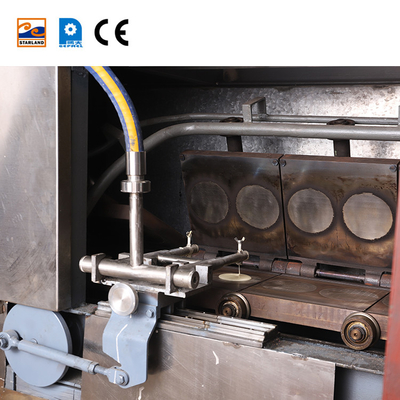 Fully Automatic PLC Control Adjustable Automatic Waffle Basket Machine