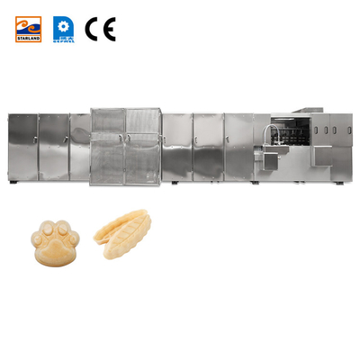 Fully Automatic PLC Temperature Control Digital Display Monaka Wafer Production Line