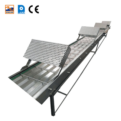 Marshalling Cooling Conveyor For Production Line with 220V/380V Power Supply