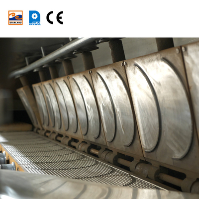 Fully Automatic Multi Function Gas Oven Sugar Cone Production Line