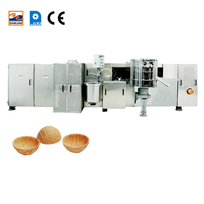 AUTO Waffle Basket Machinery For Biscuit Processing