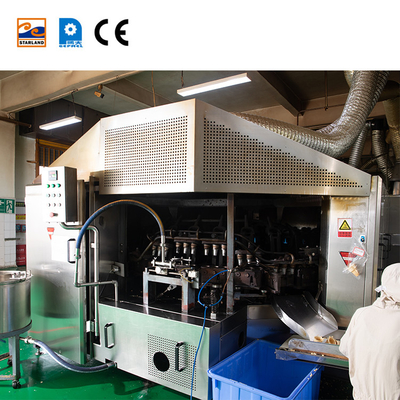 PLC Control System Wafer Cone Machine For Consistent And Perfect Cones