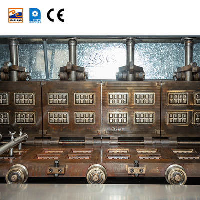 Customizable Monaka Wafer Production Line With 2.0hp Main Motor And PLC Control System