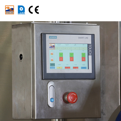 Customizable Monaka Wafer Production Line With 2.0hp Main Motor And PLC Control System