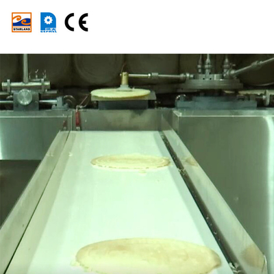 Gas Powered Wafer Biscuit Production Line With Automatic Function And PLC Control System
