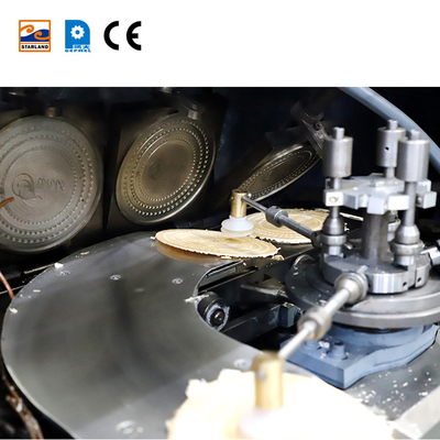 Gas Powered Wafer Biscuit Production Line With Automatic Function And PLC Control System
