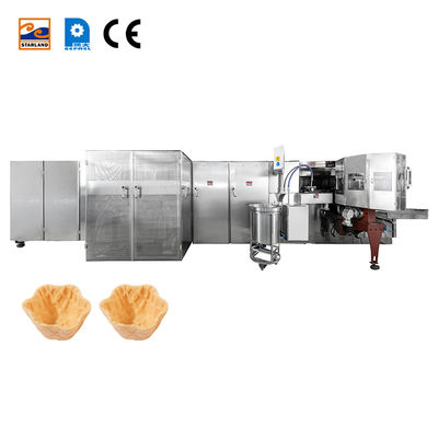 Specification-Driven Waffle Basket Production Line With Video Technical Support And PLC Control