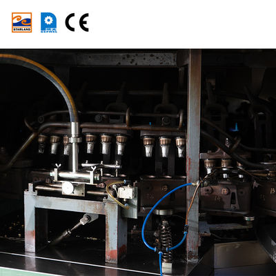 PLC 28molds Wafer Cone Production Line With Customized Design