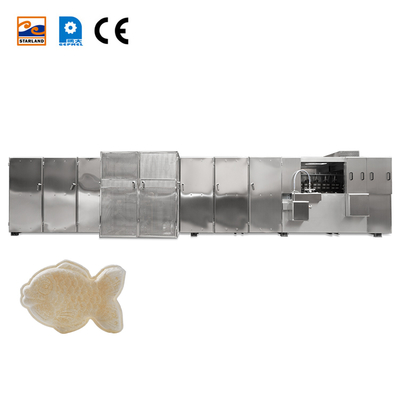 1.5kw Monaka Wafer Biscuit Baking Machine With Digital Display Temperature Control