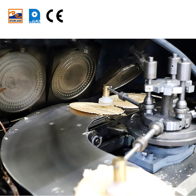 PLC Controlled Wafer Biscuit Production Line Made Of Stainless Steel For Customized Production Requirements