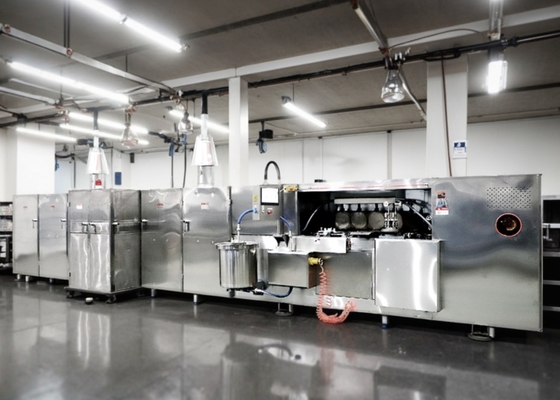 Video Technical Support And Automatic Production Wafer Biscuit Maker