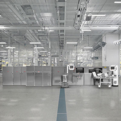 PLC Gas Heating Egg Roll Production Line 1200/Hour Production