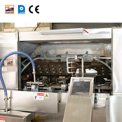 PLC Control System Tart Shell Production Line With Customisable Dimensions Stainless Steel Material