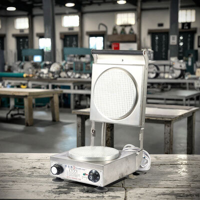 Stainless Steel Electric Ice Cream Cone Maker Machine Ideal For Home-Based Food Production