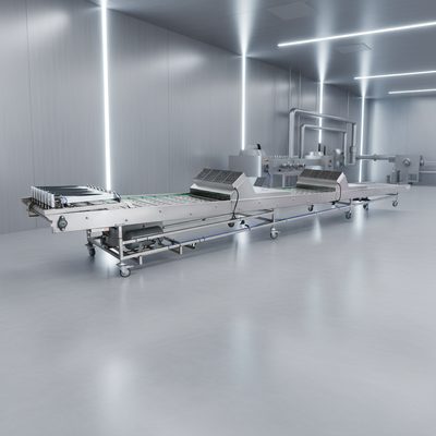 Factory Direct Sales Automatic Marshalling Cooling Conveyor With Comprehensive Accessories