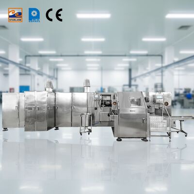 Full Automatic Biscuit Baking Machine Accelerating Production Of Barquillo Cone Designed For High Output Biscuit Factories