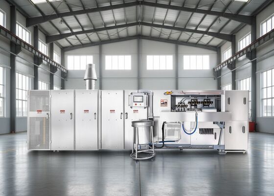 Commercial Wafer Cone Production Line / Custom Wafer Cone Baking Machine