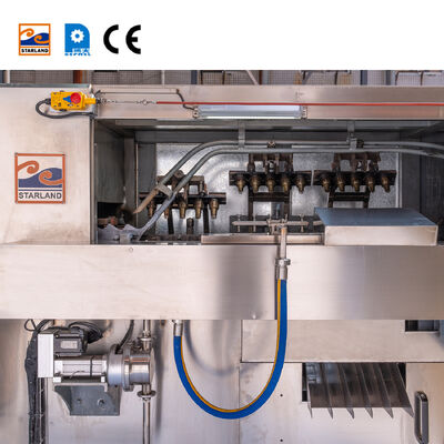 Commercial Wafer Cone Production Line / Custom Wafer Cone Baking Machine