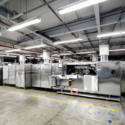 Automatic Wafer Biscuit Production Line Customized Machine For Continuous Wafer Biscuit Manufacturing And Packaging Efficiency