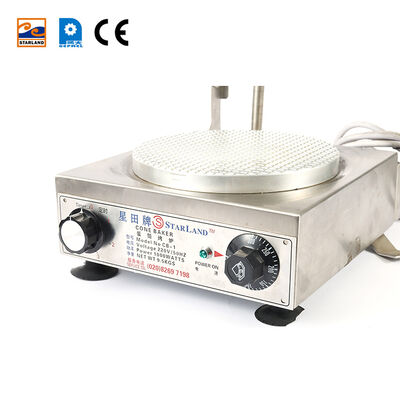 Semi Automatic Commercial Cone Baker Baking Precision For Cone Production