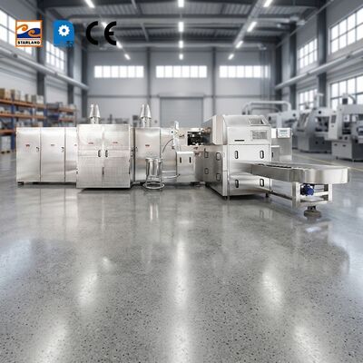 Capacity 2000 PCS Roller Sugar Cone Production Line Full Automatic 1.1KW Easy Installation And User Friendly Interface