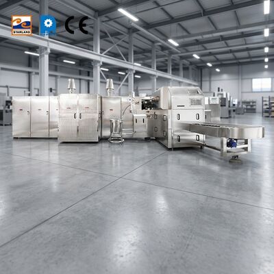 Full Automatic Roller Sugar Cone Production Line 220V 380V Automatic Rolled Sugar Cone Production Line For Manufacturing